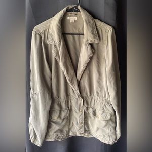 🌻HP🌻Lucky Brand Women’s XS Lightweight Fall Jacket in Army Green